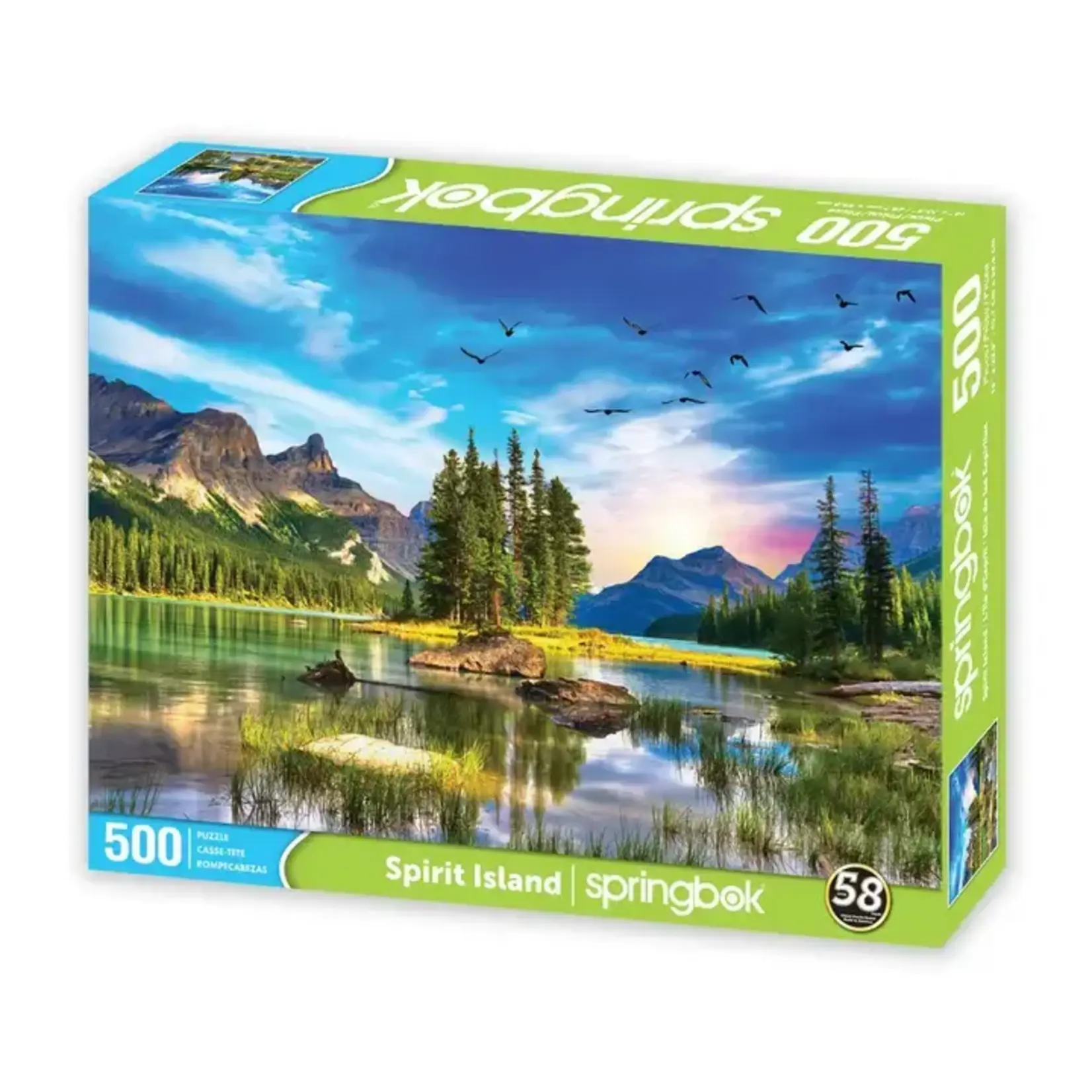 Springbok Jigsaw Puzzle - Spirit Island (500-Piece)