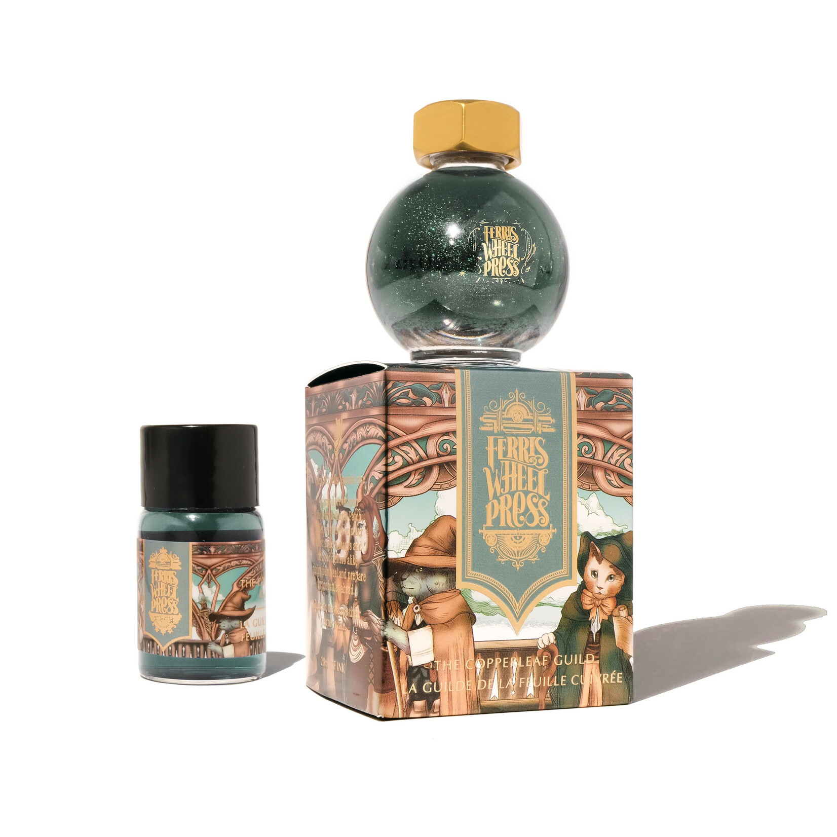 Ferris Wheel Press Fountain Pen Ink - The Copperleaf Guild (20ml / 10ml)