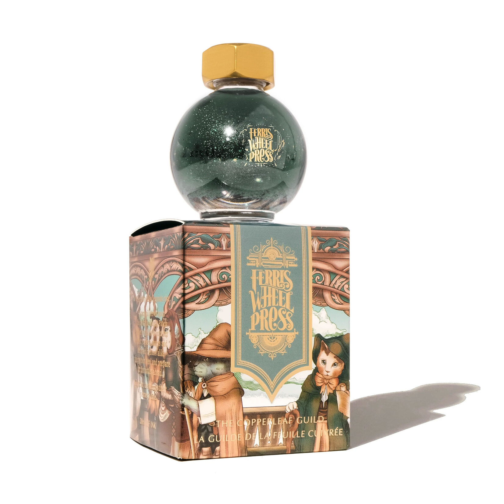 Ferris Wheel Press Fountain Pen Ink - The Copperleaf Guild (20ml / 10ml)