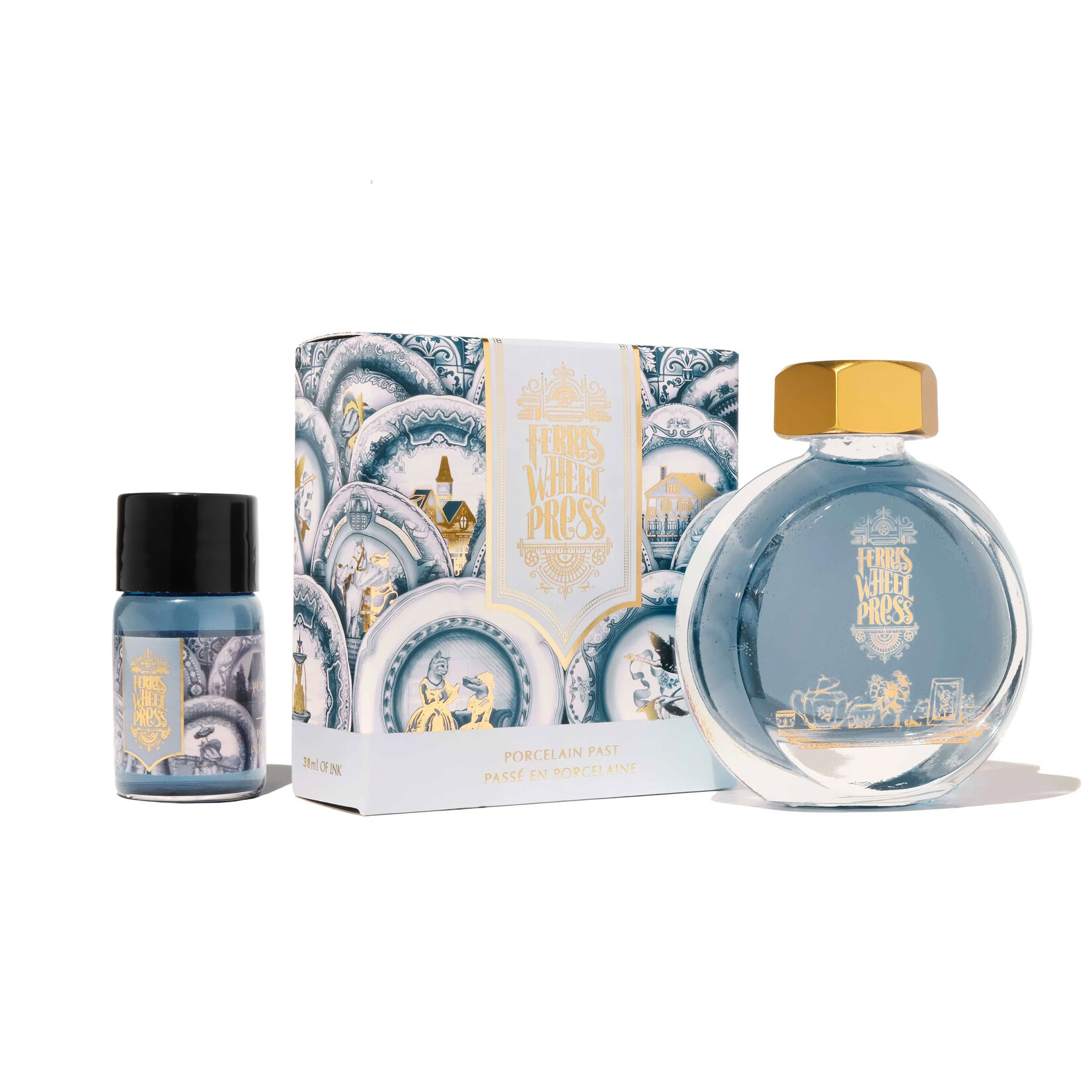 Ferris Wheel Press Fountain Pen Ink - Porcelain Past (38ml / 10ml)