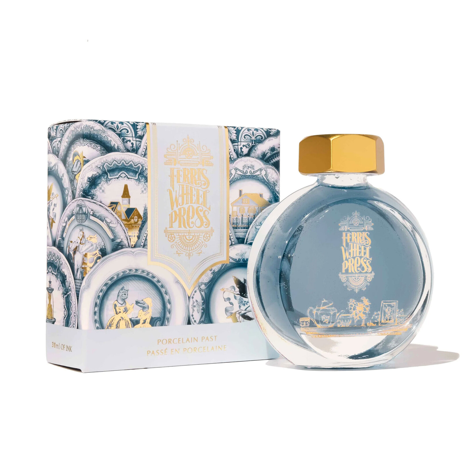 Ferris Wheel Press Fountain Pen Ink - Porcelain Past (38ml / 10ml)