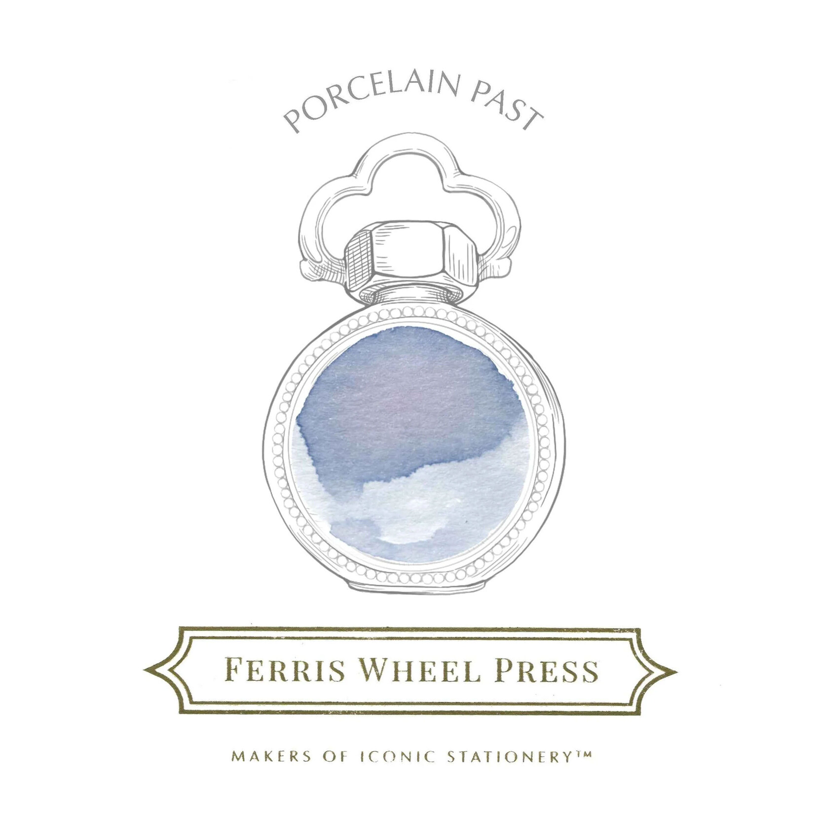 Ferris Wheel Press Fountain Pen Ink - Porcelain Past (38ml / 10ml)