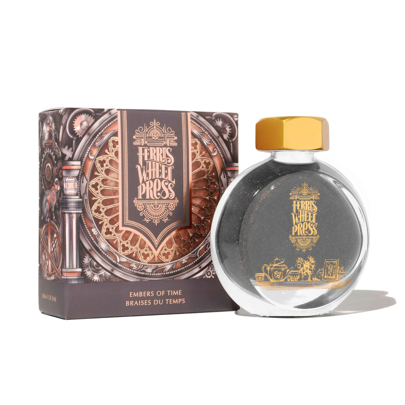 Ferris Wheel Press Fountain Pen Ink - Embers of Time (38ml/10ml)