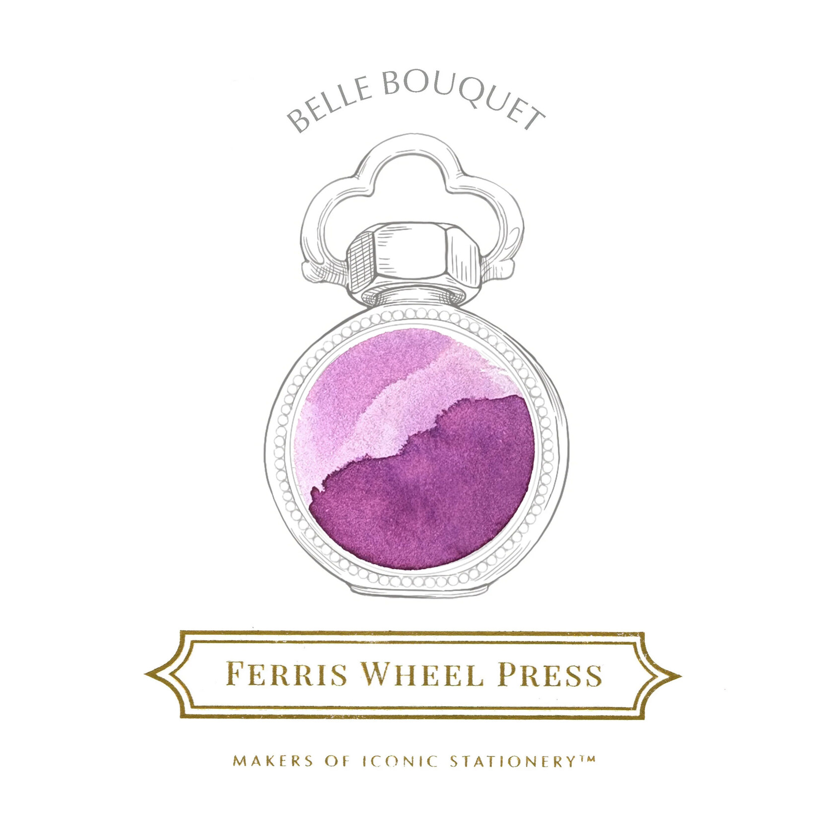 Ferris Wheel Press Fountain Pen Ink - Belle Bouquet (10ml)