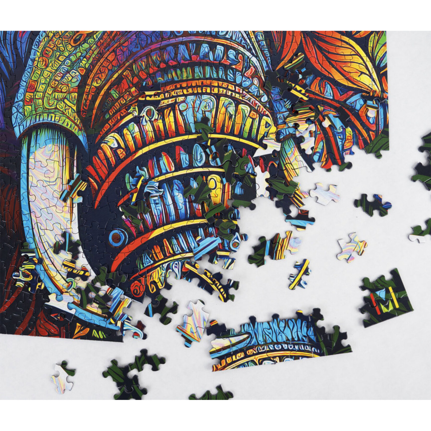 Springbok Puzzle - Elephant Mandala