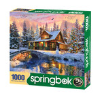 Springbok Jigsaw Puzzle - Rocky Mountain Christmas (1000-Piece)