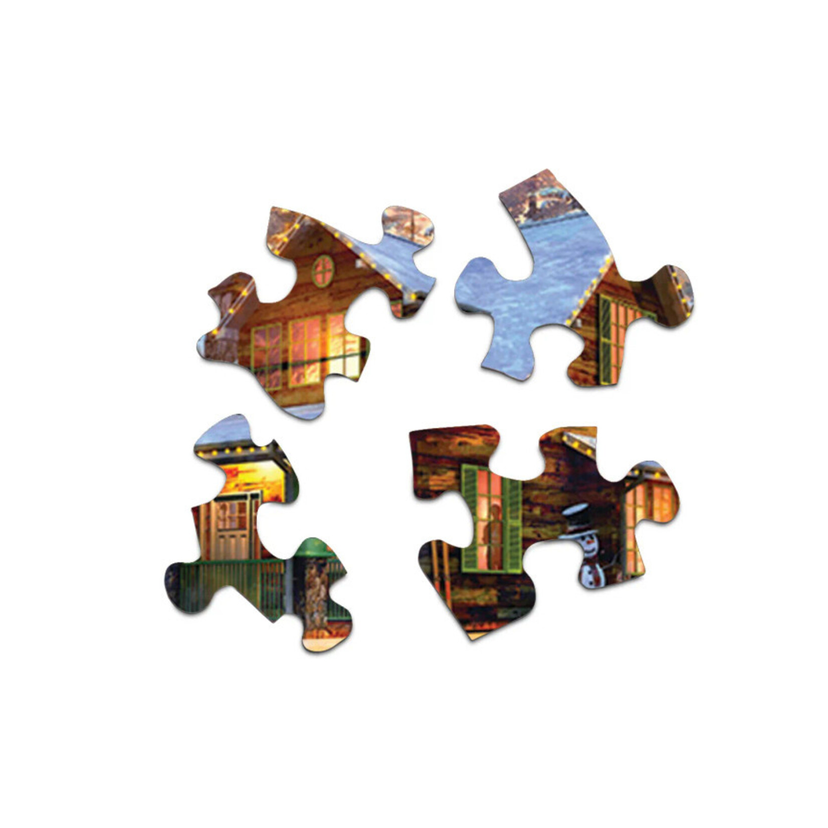 Springbok Jigsaw Puzzle - Rocky Mountain Christmas (1000-Piece)