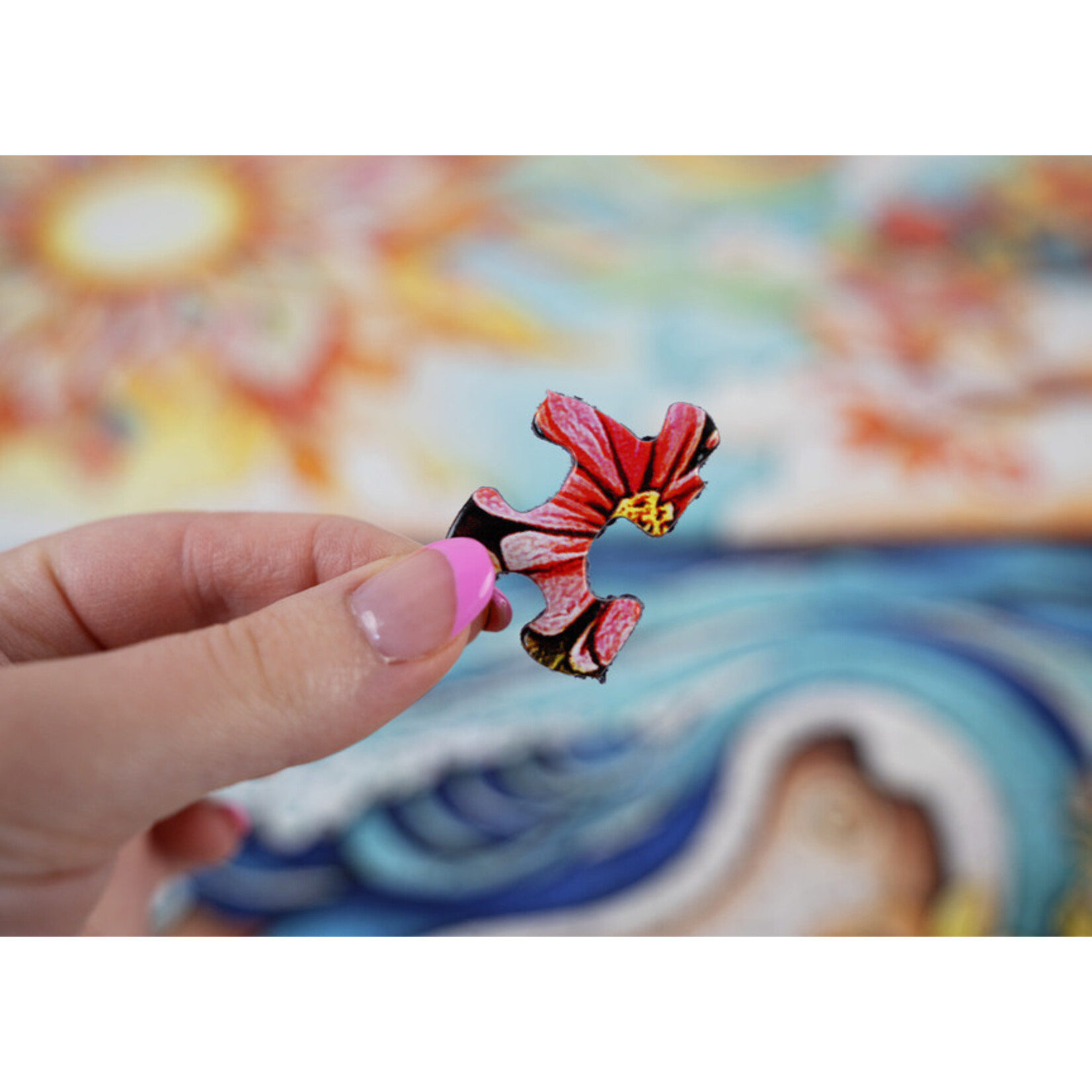 Springbok Jigsaw Puzzle - She Shed by the Sea Shore (1000-Piece)