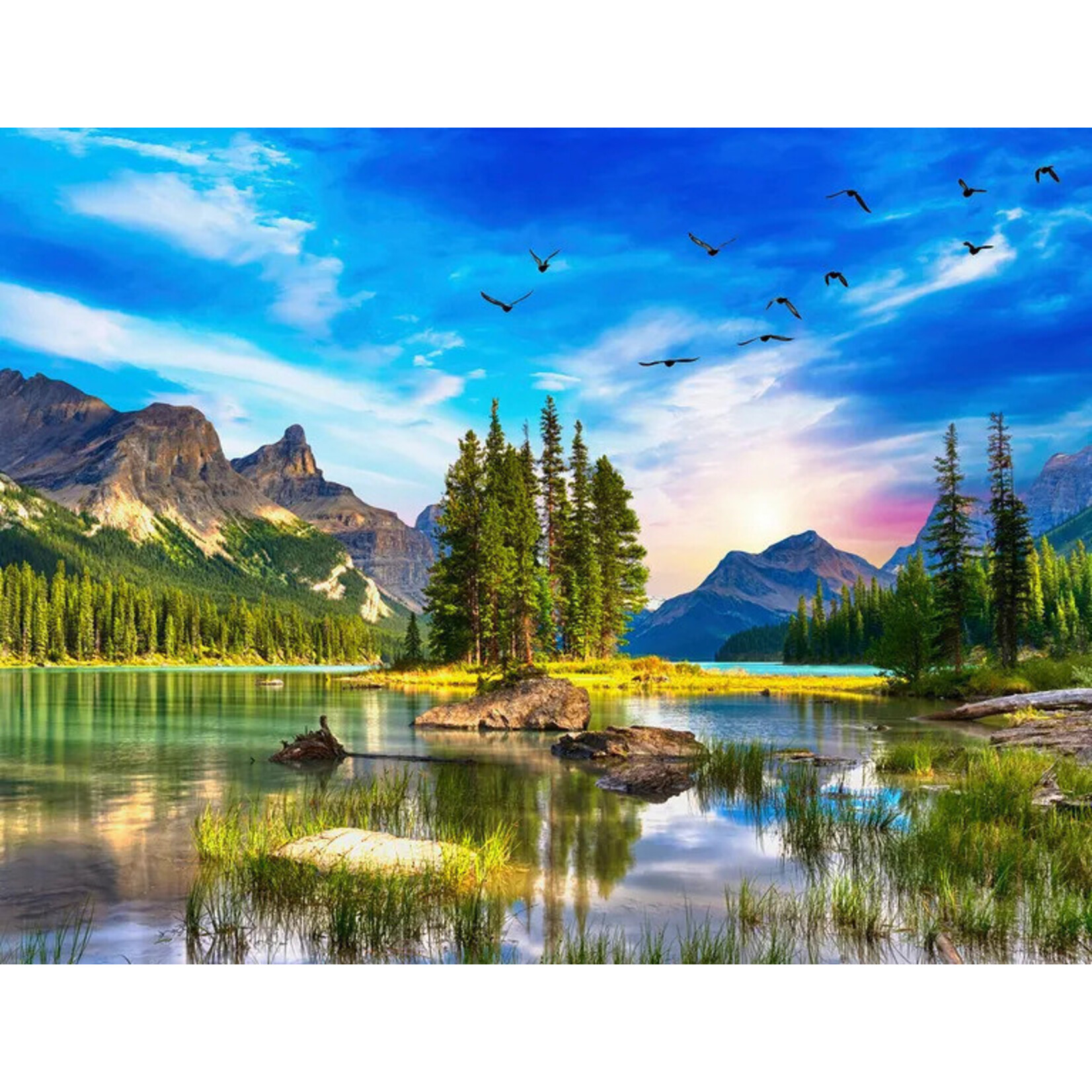 Springbok Jigsaw Puzzle - Spirit Island (500-Piece)