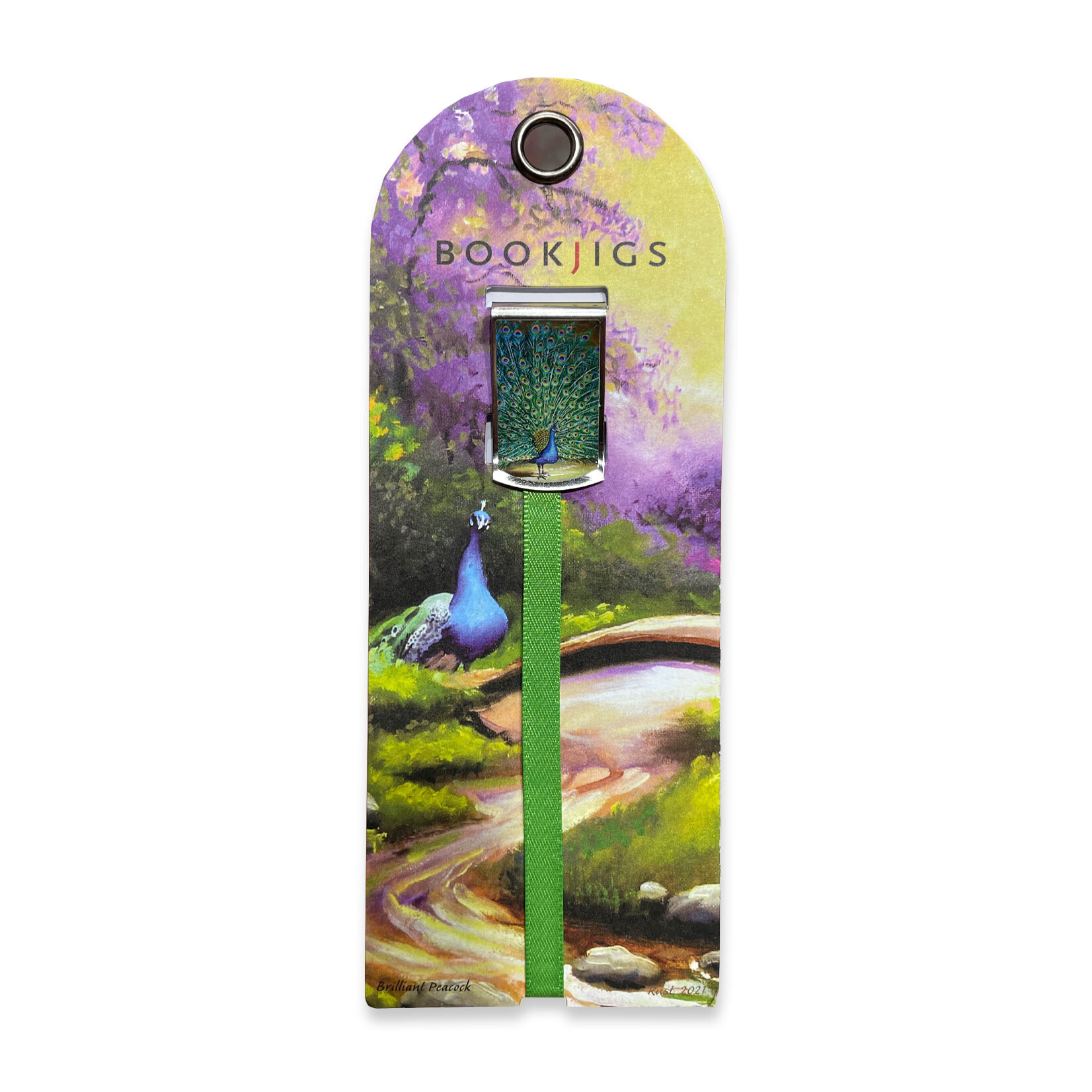 Bookjigs Bookjig - Brilliant Peacock
