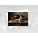 Salty Alyce Greeting Card - Potion Dreams: Kitten & Raven