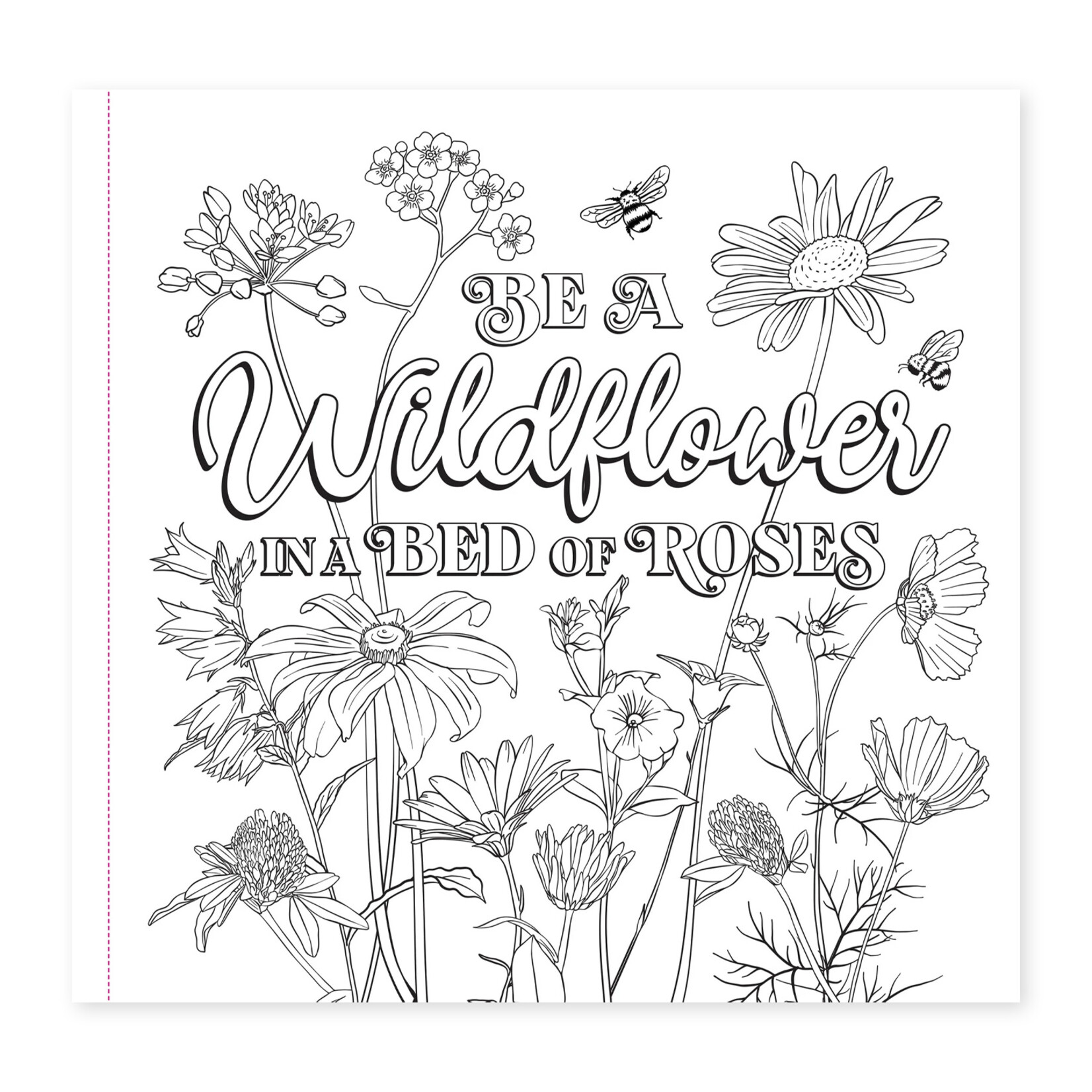 Peter Pauper Press Artist's Coloring Book - Wildflowers