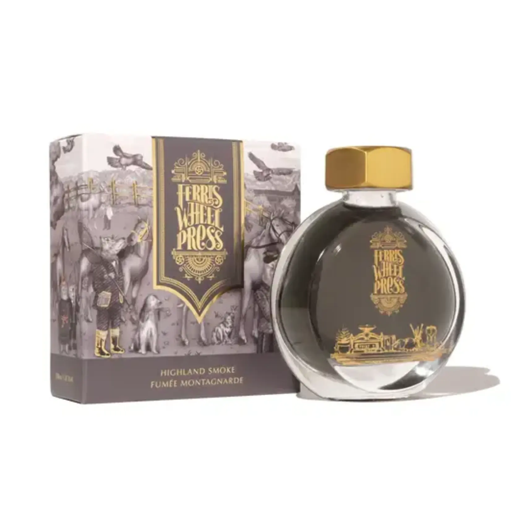 Ferris Wheel Press Fountain Pen Ink -  Highland Smoke (38ml)