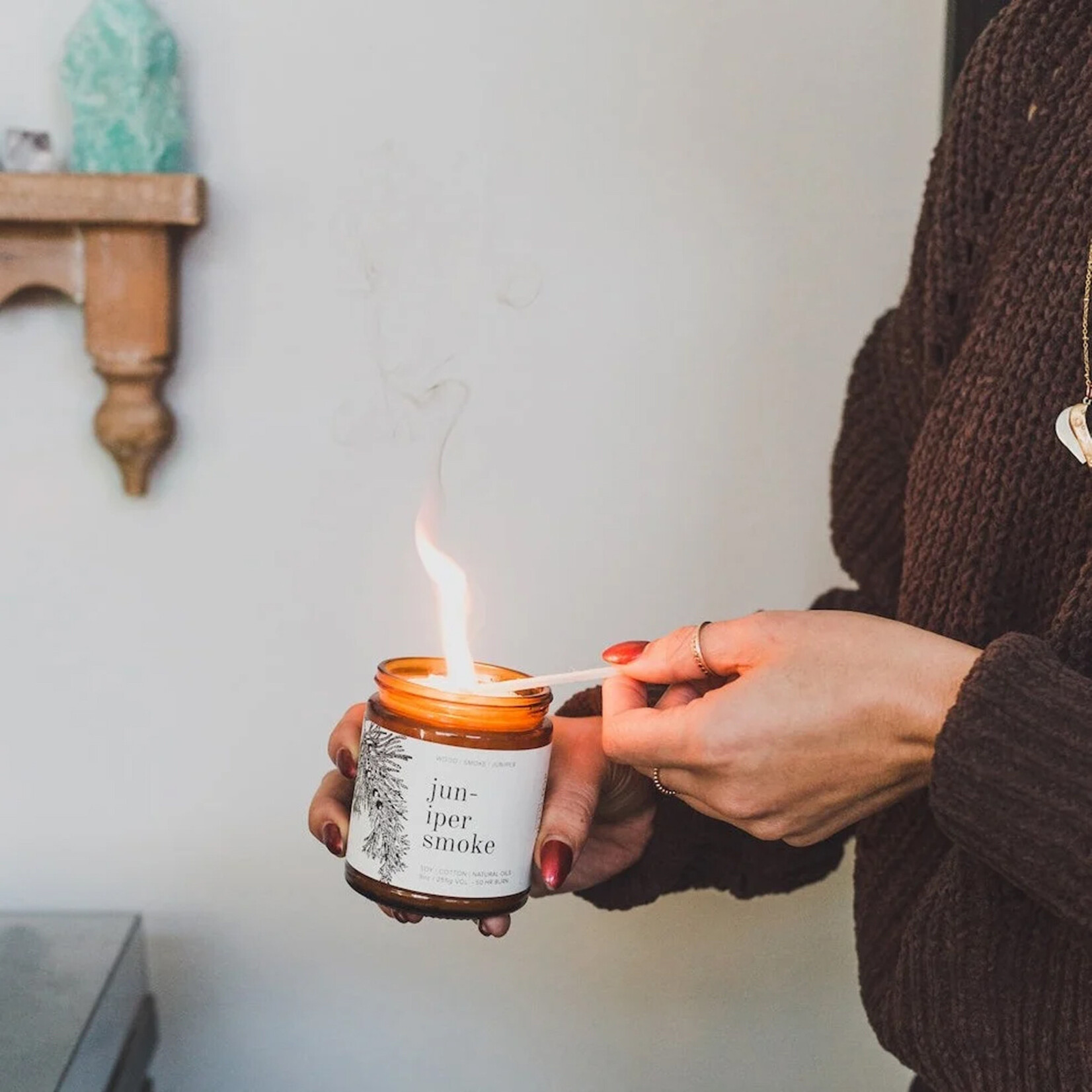 Broken Top Juniper Smoke - 9oz Soy Candle