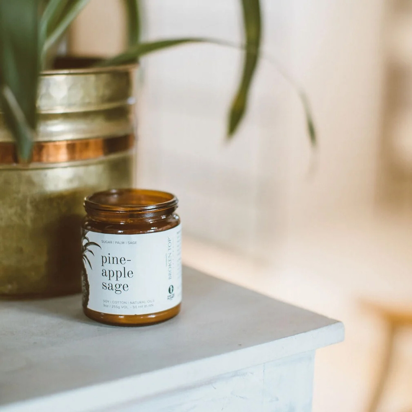 Broken Top Pineapple Sage - 9oz Soy Candle