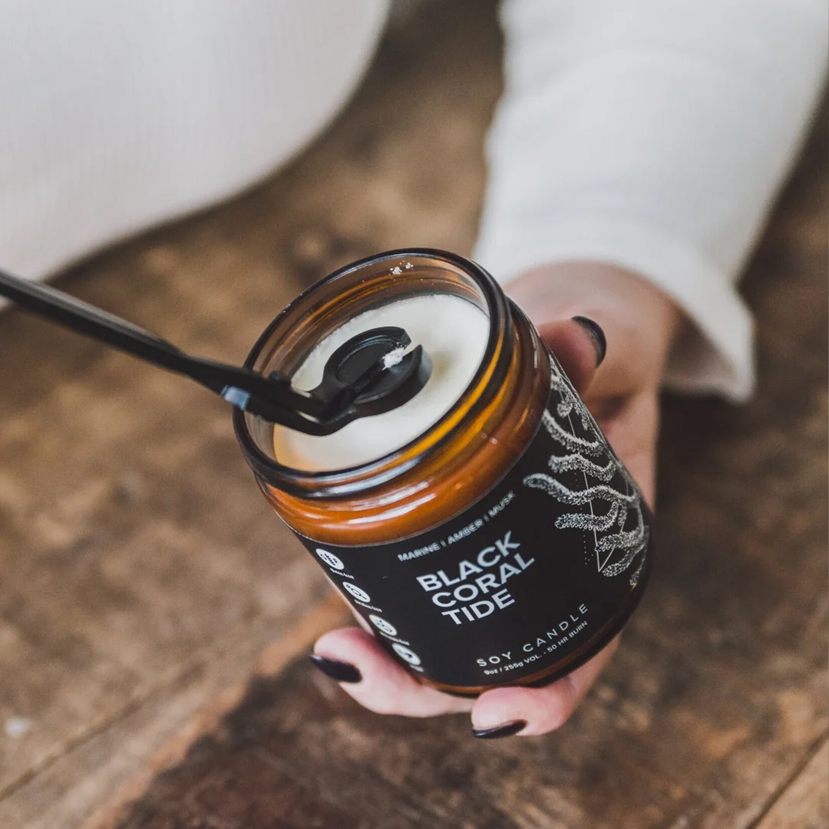 Broken Top Black Coral Tide - Solid Cologne | Beard Oil | Bar Soap | Room & Linen Spray | Soy Candle