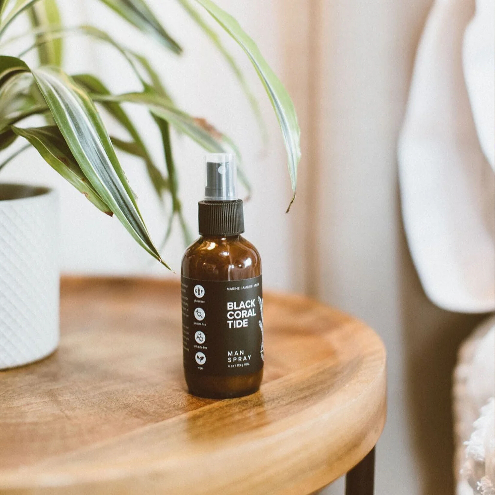 Broken Top Black Coral Tide - Solid Cologne | Beard Oil | Bar Soap | Room & Linen Spray | Soy Candle