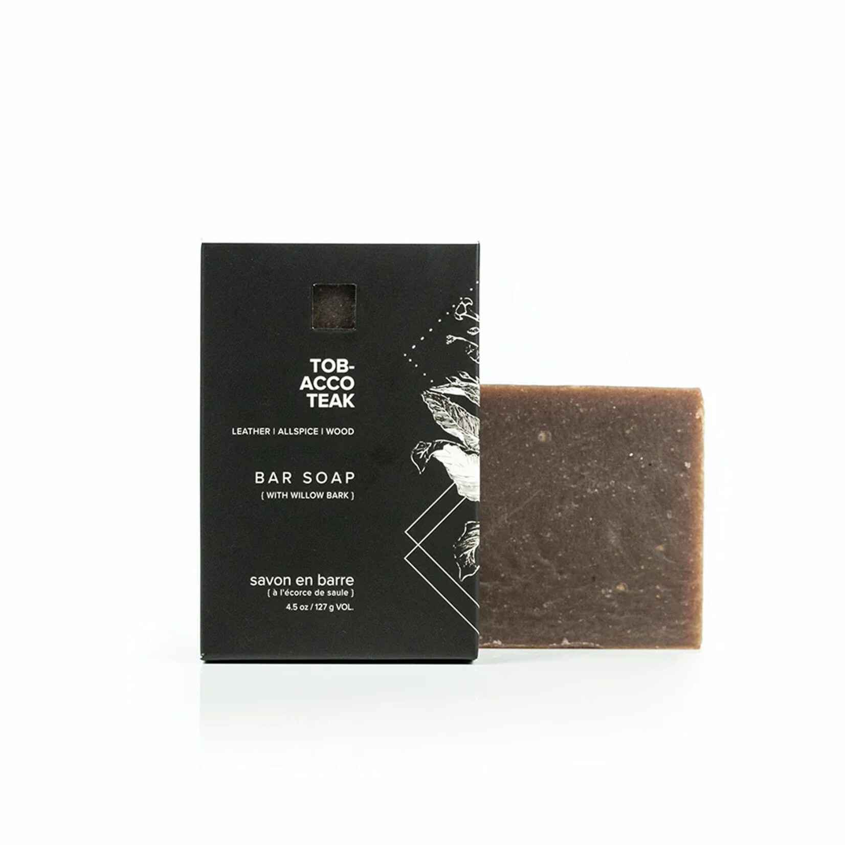 Broken Top Tobacco Teak - Solid Cologne | Body & Room Spray | Soy Candle