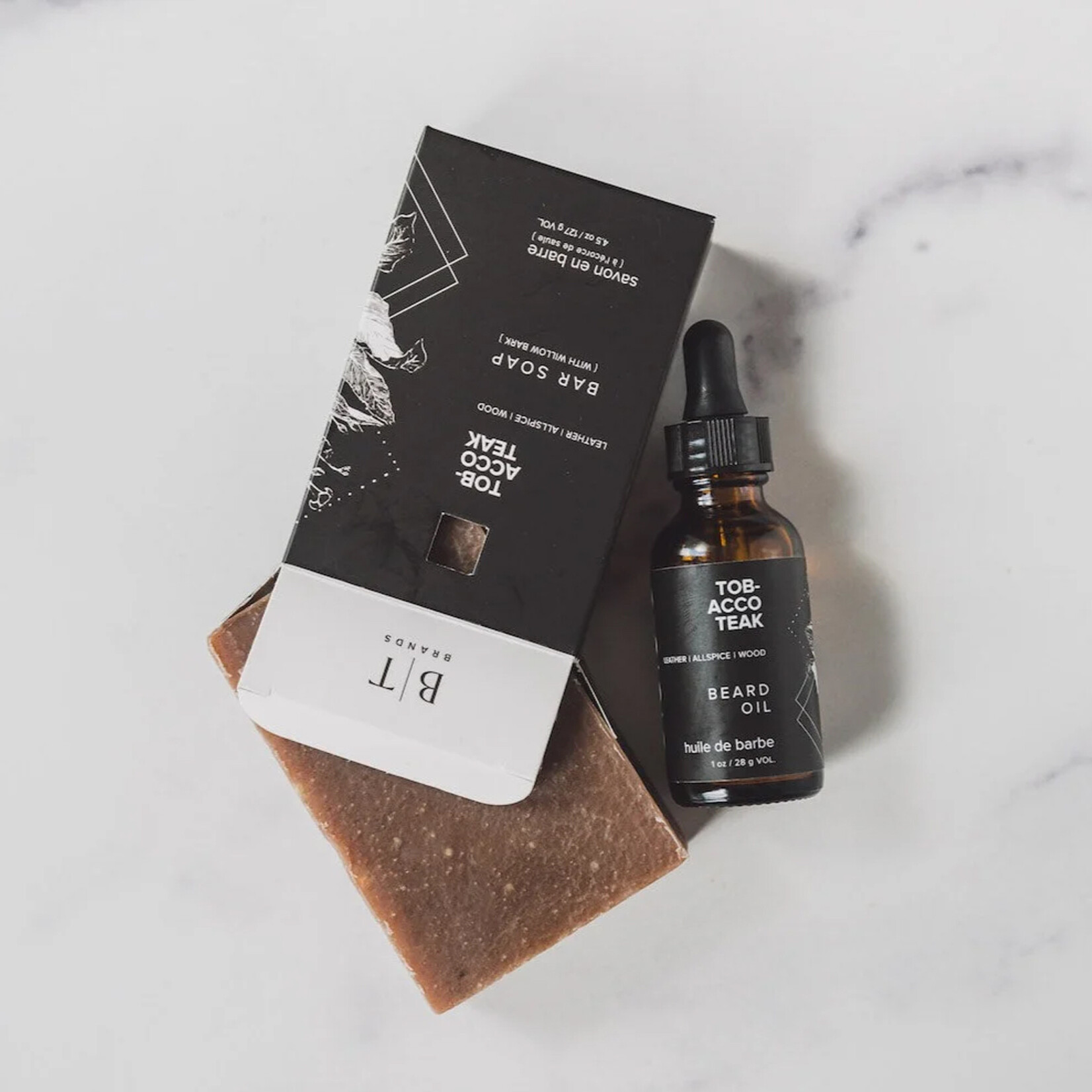 Broken Top Tobacco Teak - Solid Cologne | Body & Room Spray | Soy Candle