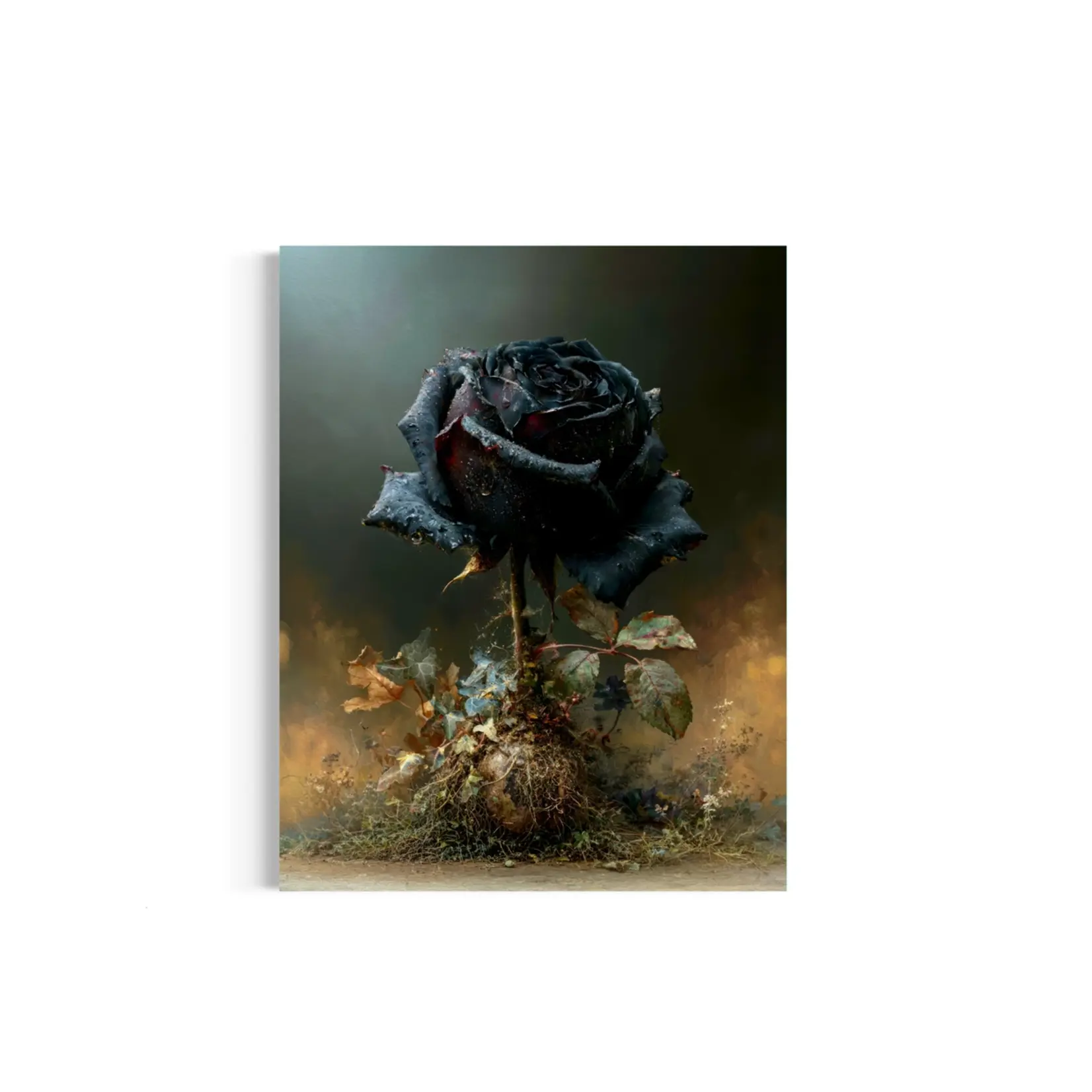 Salty Alyce Wall Decor - Midnight Heirloom Rose