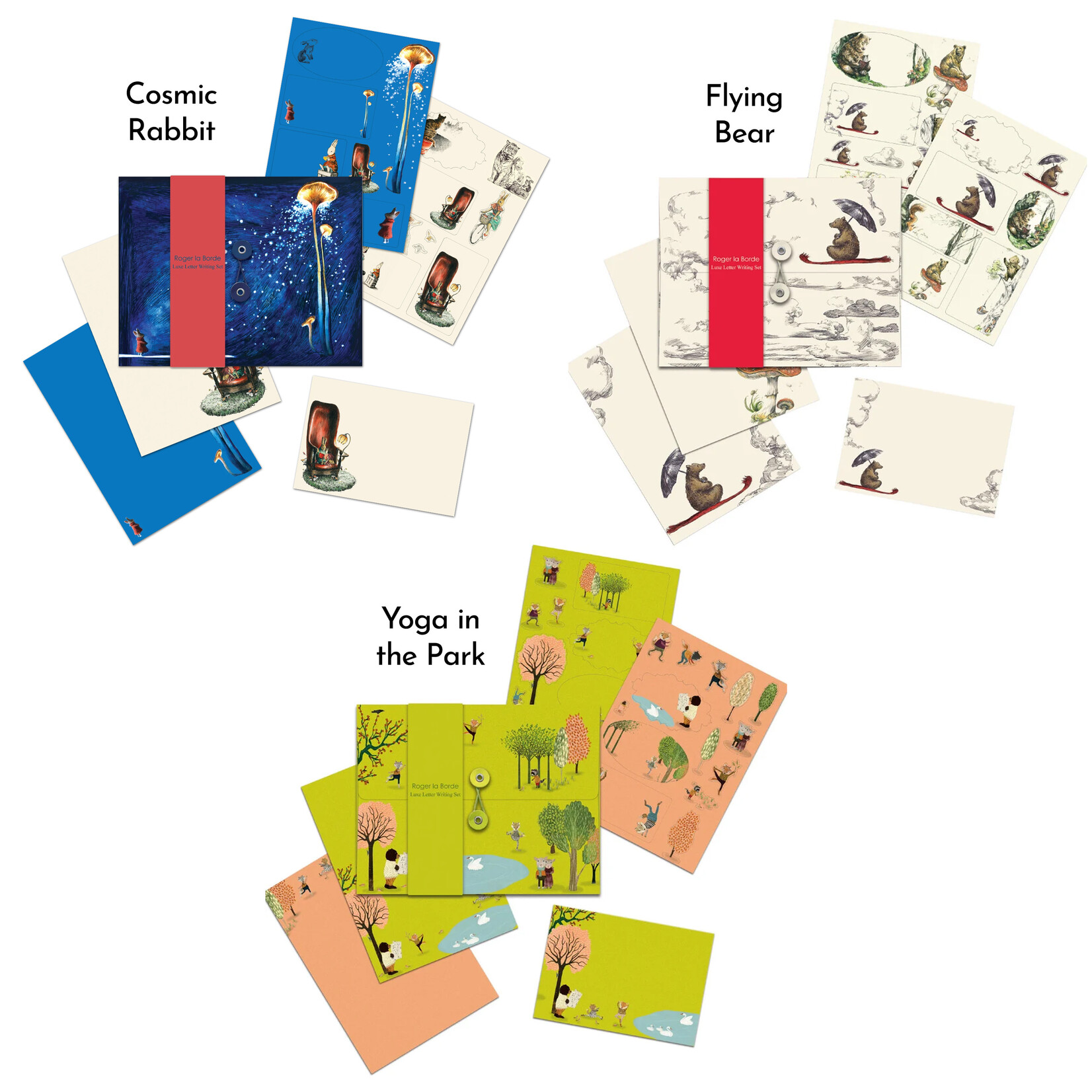 Roger la Borde Luxe Letter Writing Set (Assorted Styles)