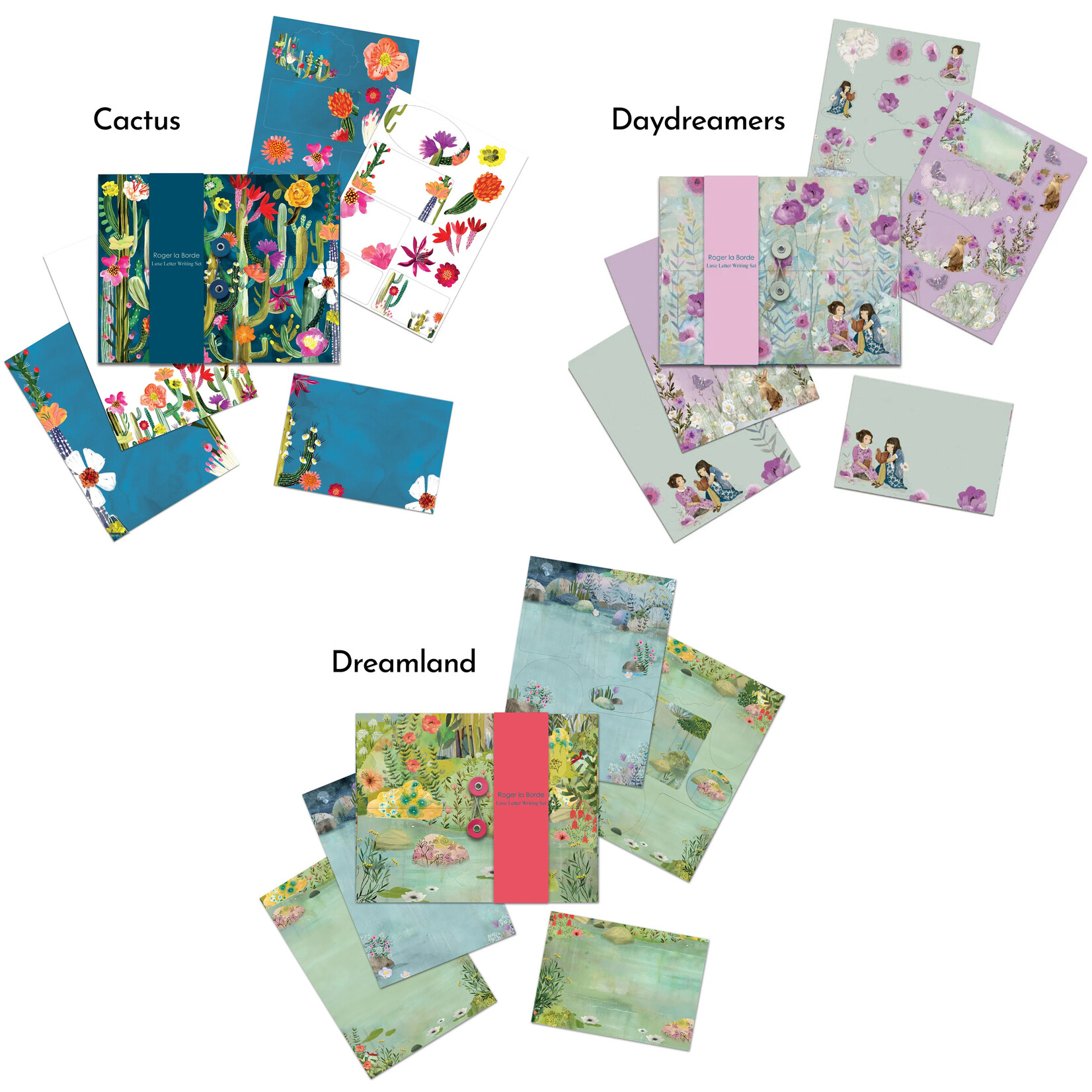 Roger la Borde Luxe Letter Writing Set (Assorted Styles)