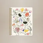 Large Hardcover Notebook - Francis Floral