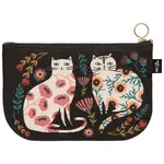 Danica Copy of Zip Pouch - Large - Catbloom