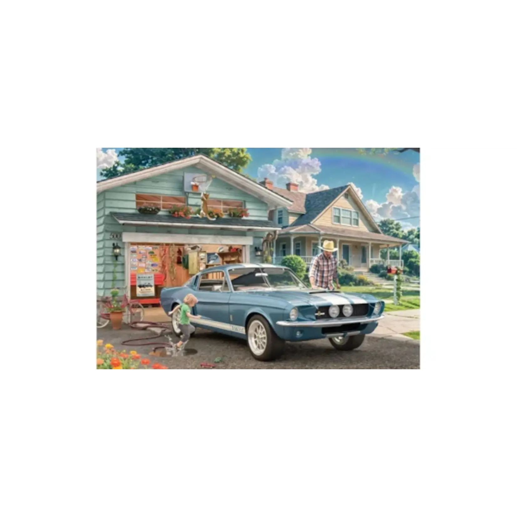 Puzzle - Tin - Ford Mustang shelby
