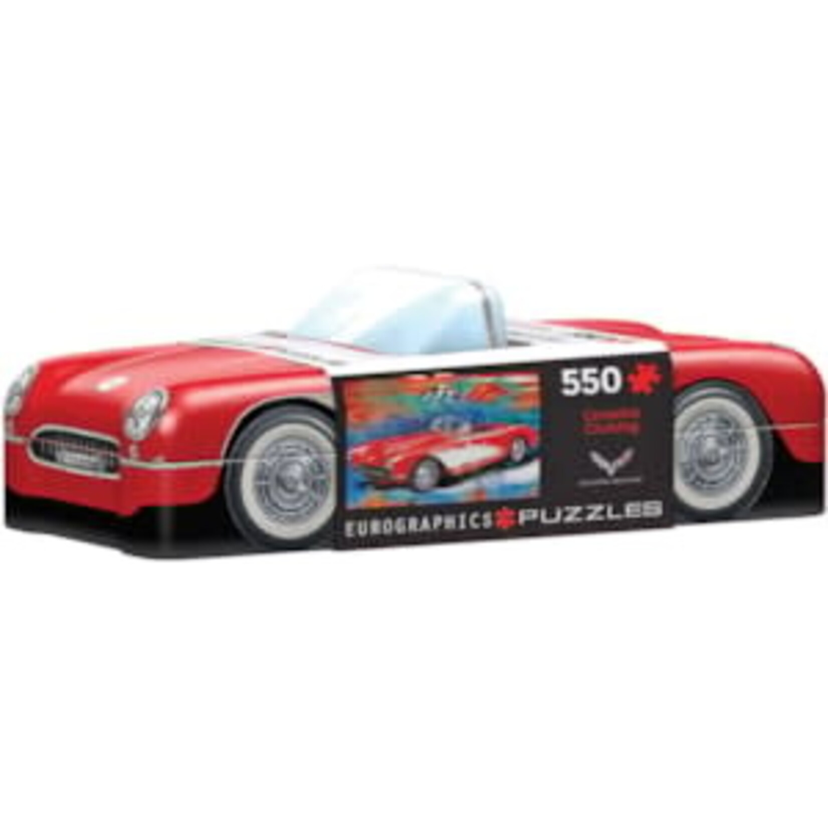 Puzzle - Tin - Corvette