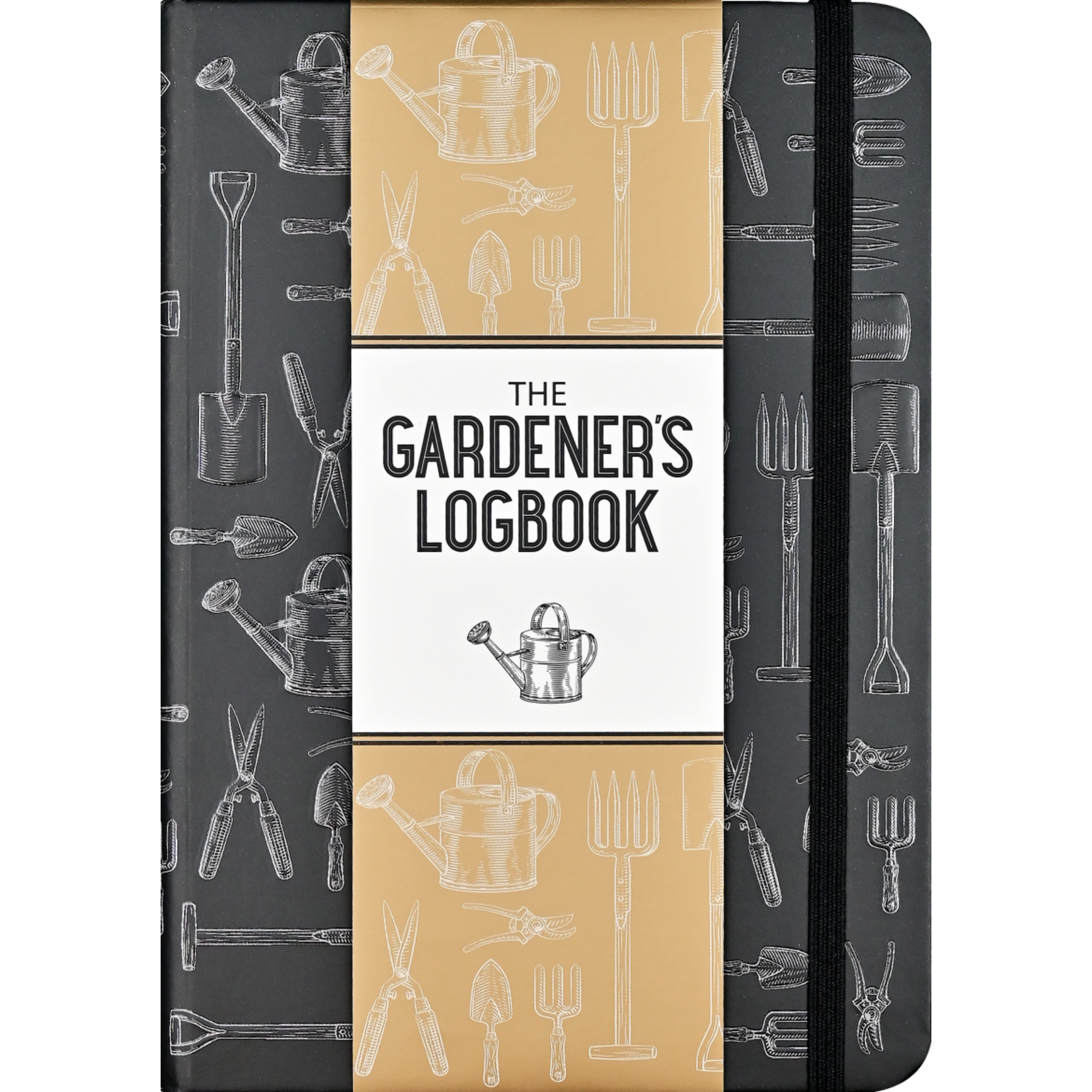 Peter Pauper Press Journal - Gardener's Logbook - Black
