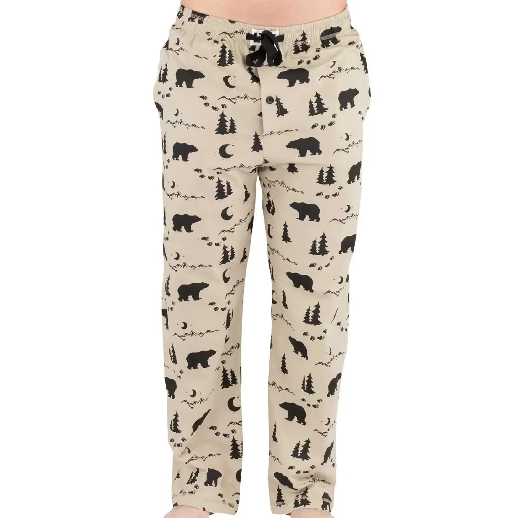 LazyOne Mountain Bear Men's PJ Pant