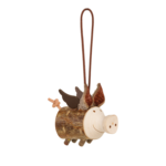 Waldfabrik Ornament - Flying Pig