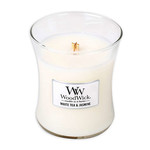 Woodwick Candle - White Tea & Jasmine -