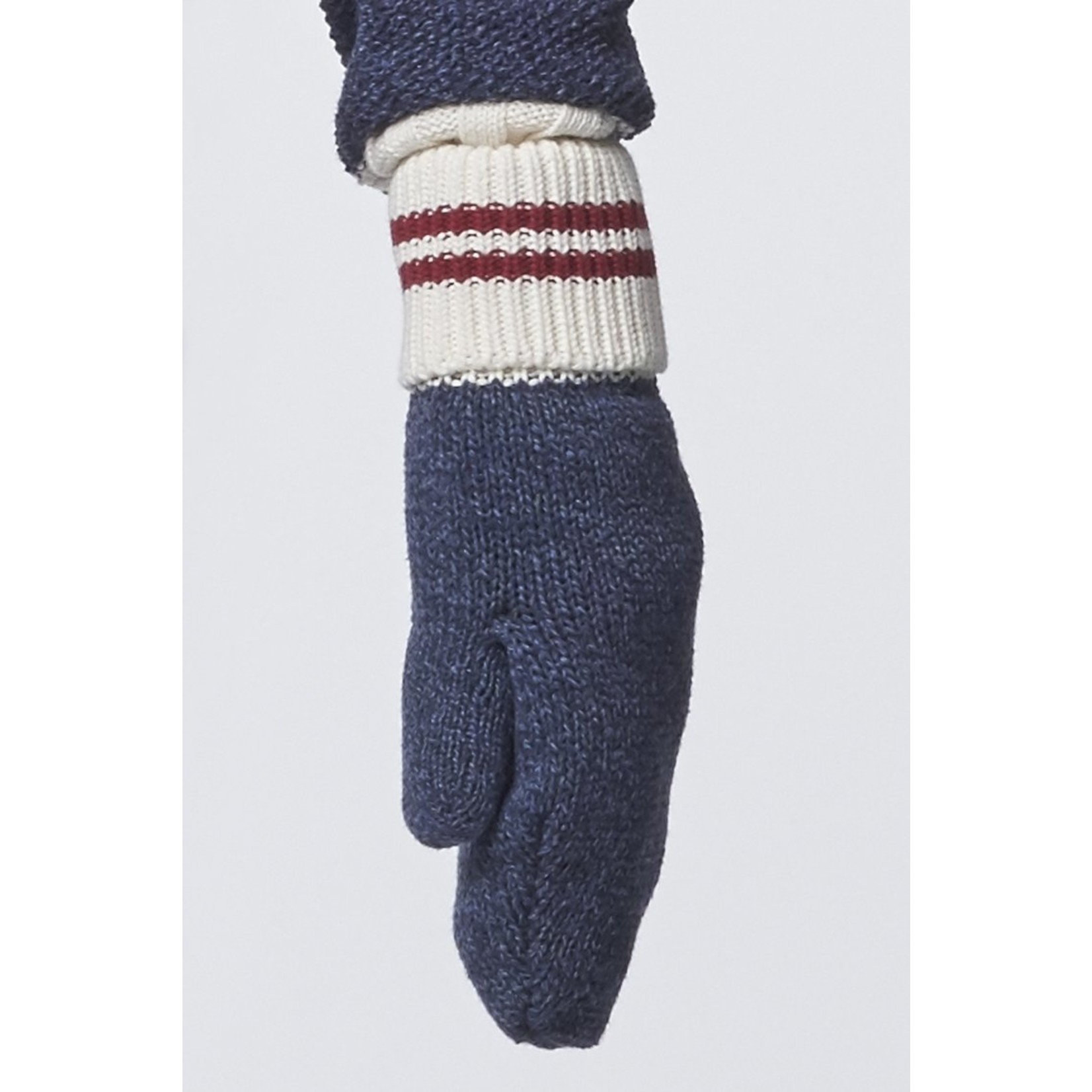 Cotton Country Mitts - Sock Knit -