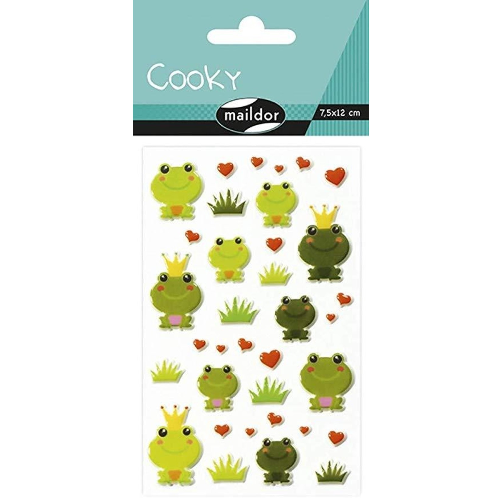 Sticker Sheet -  Frog Prince
