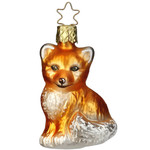 Inge - Glass Orn - Fox Pup 3"