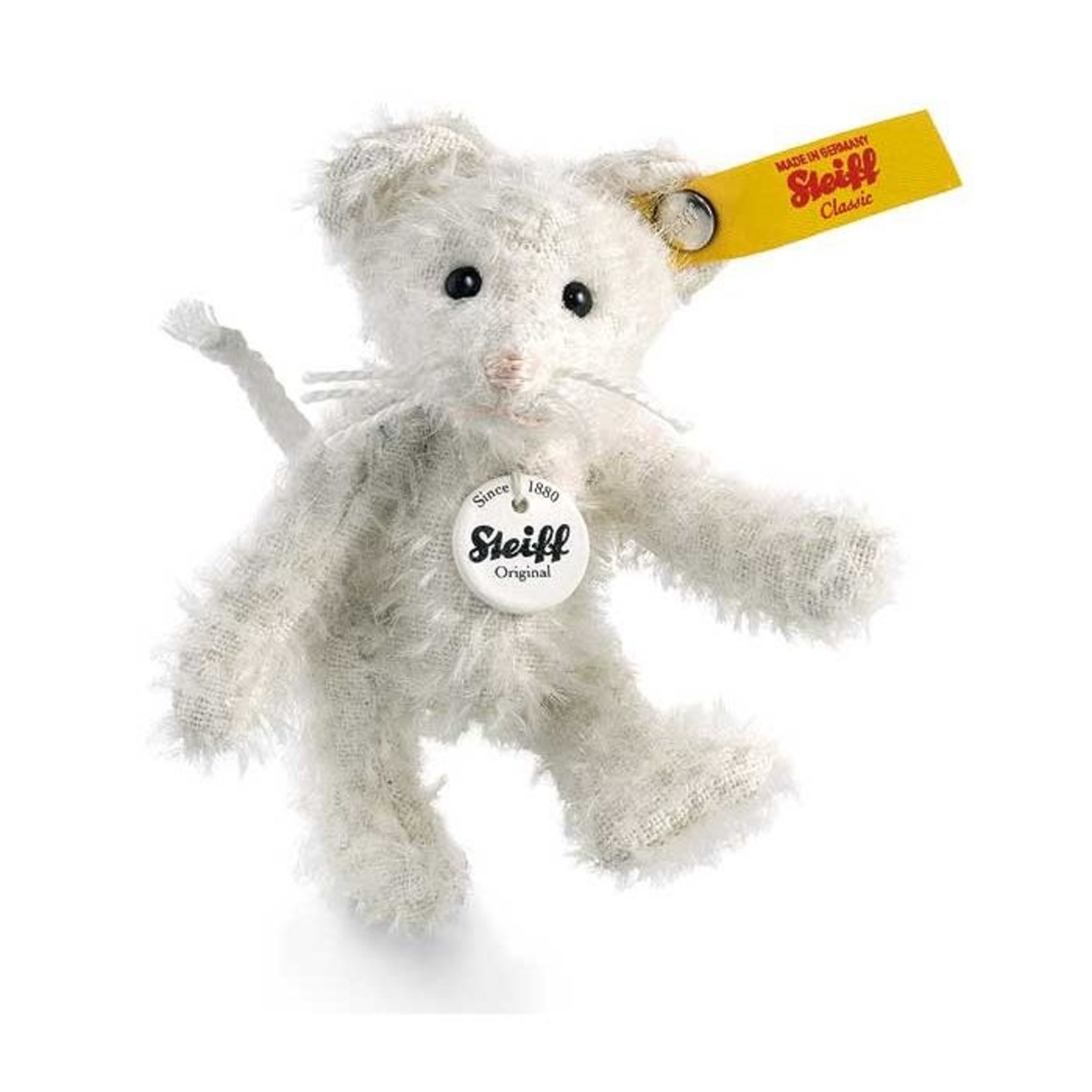 Steiff Mouse Ted, white