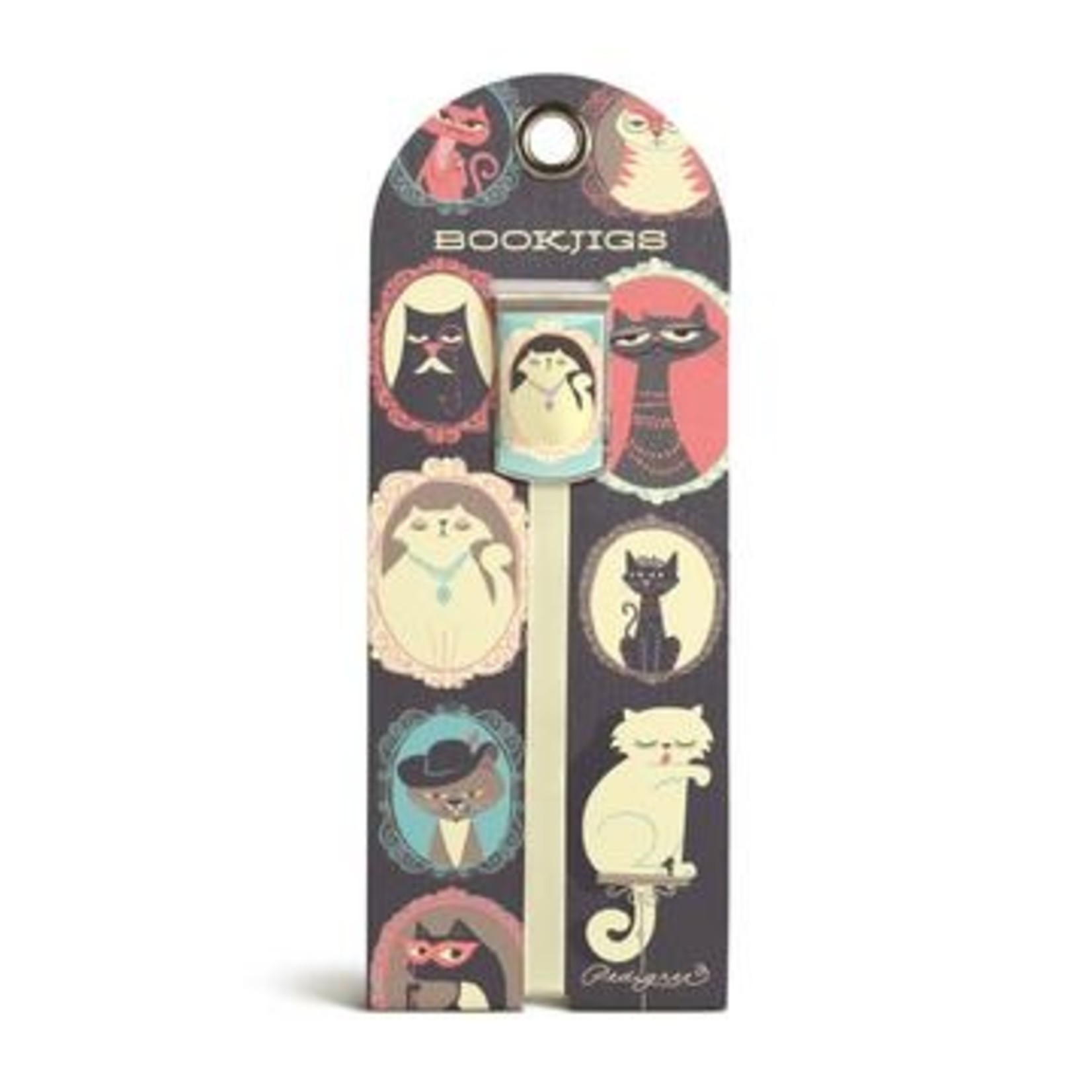 Bookjigs Bookmark - Pedigree (Cat)