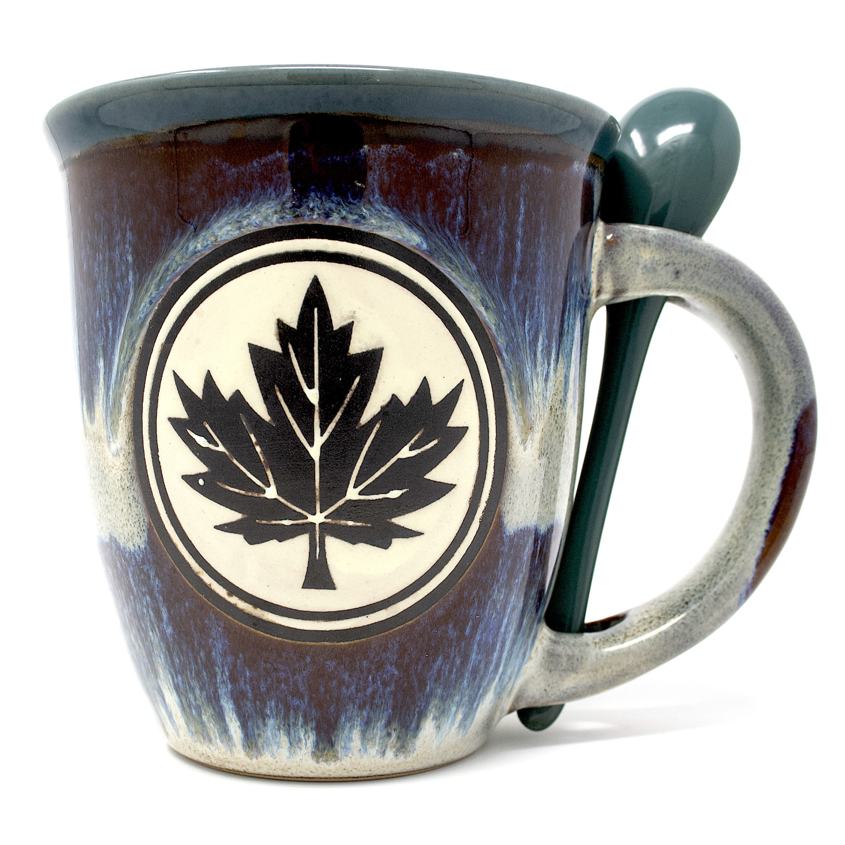 Mug - Stoneware Maple Leaf