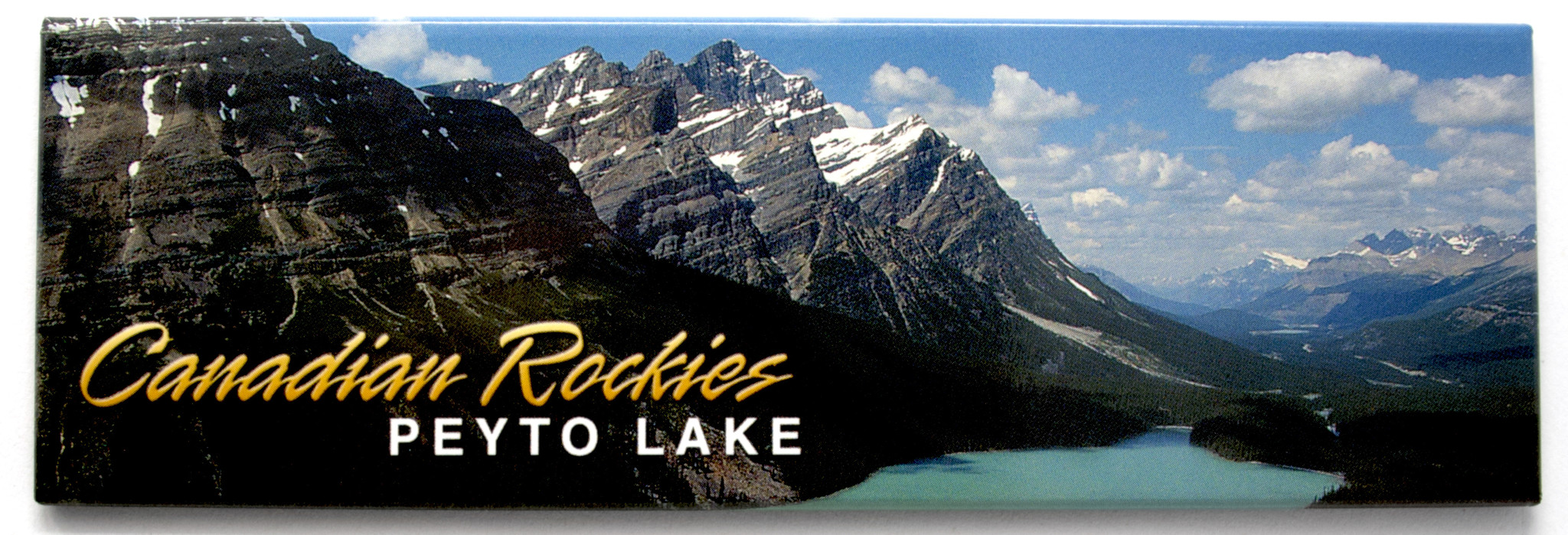 Magnet - Panoramic - Cdn Rockies Peyto Lake