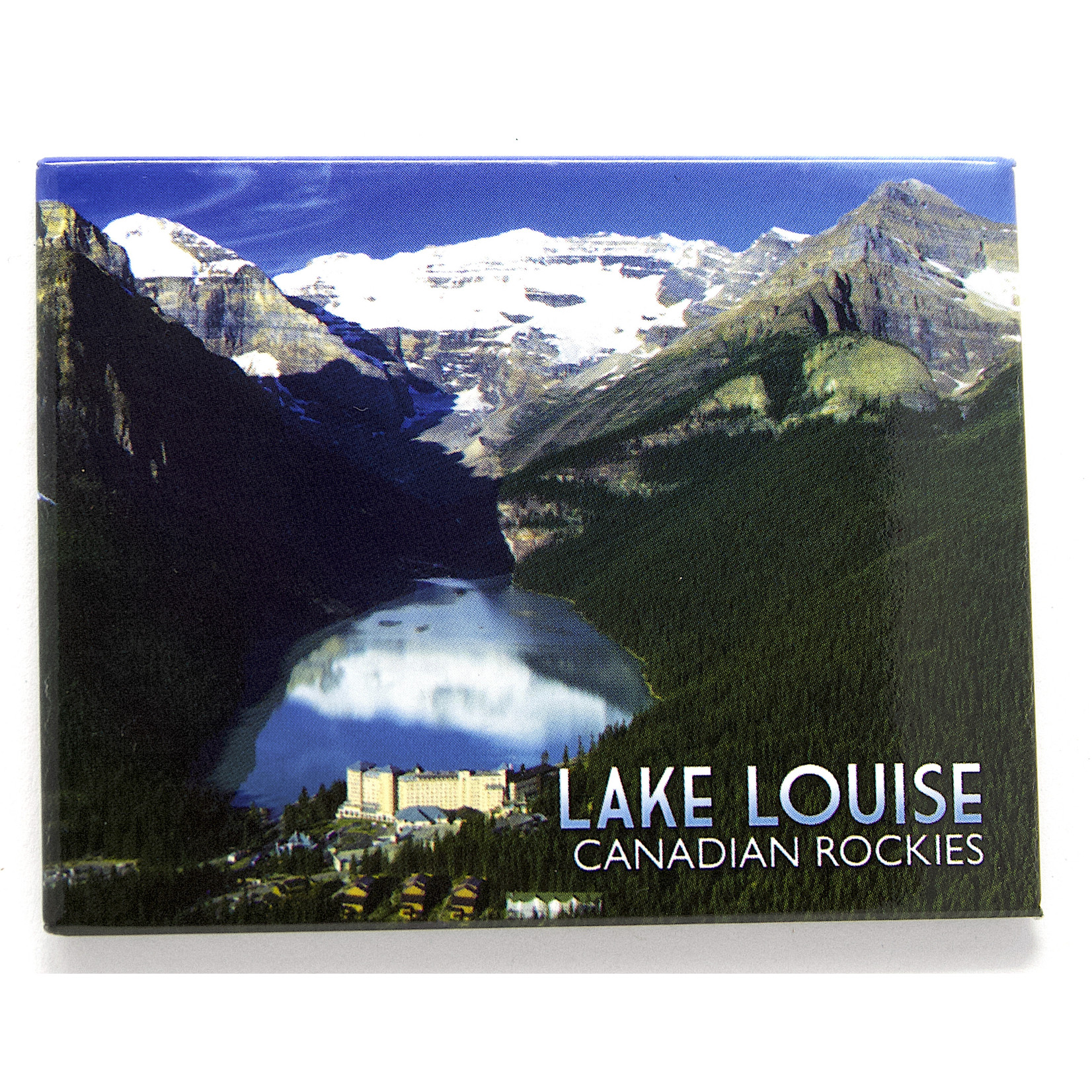 Magnet - Medium - Aerial Lake Louise, Chateau