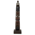 Totem - Brown - Eagle - Bear - Beaver 12"