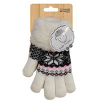 Glove - Snowflake White