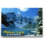 Magnet - Moraine Lake, Canada - Snowy (No Reorder)