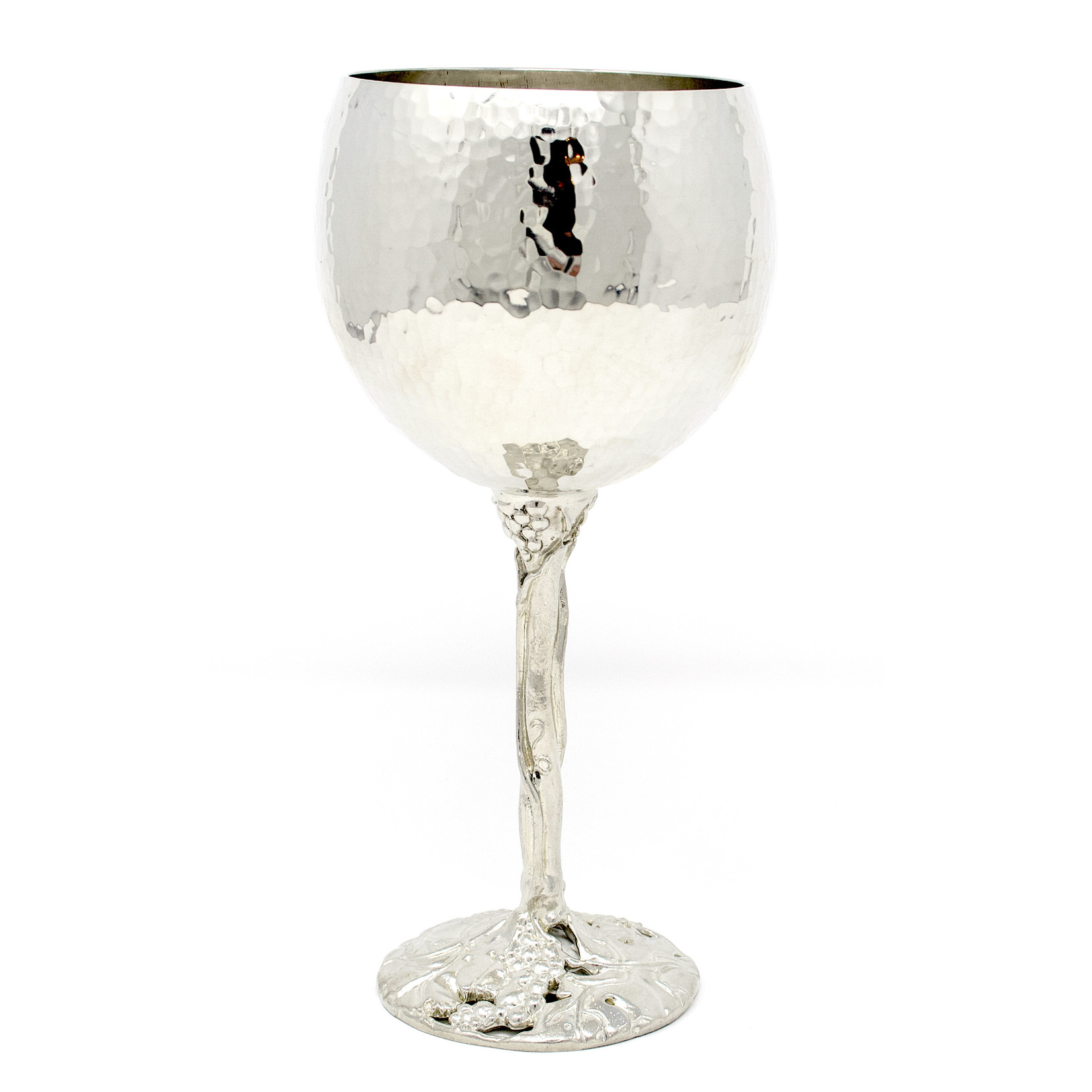 Wine Glass - D10 - Hammered