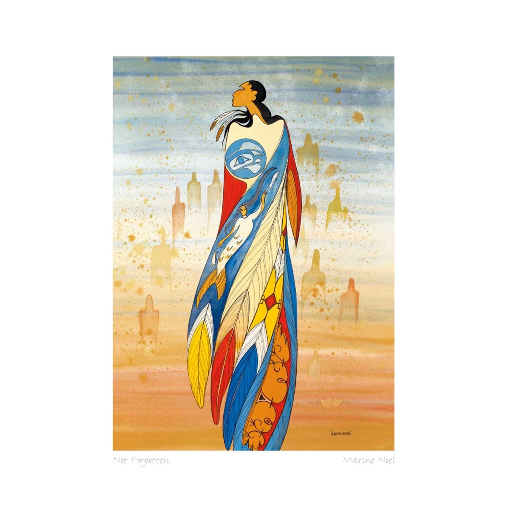 Indigenous Collection Art Card - Noel - Not Forgotten