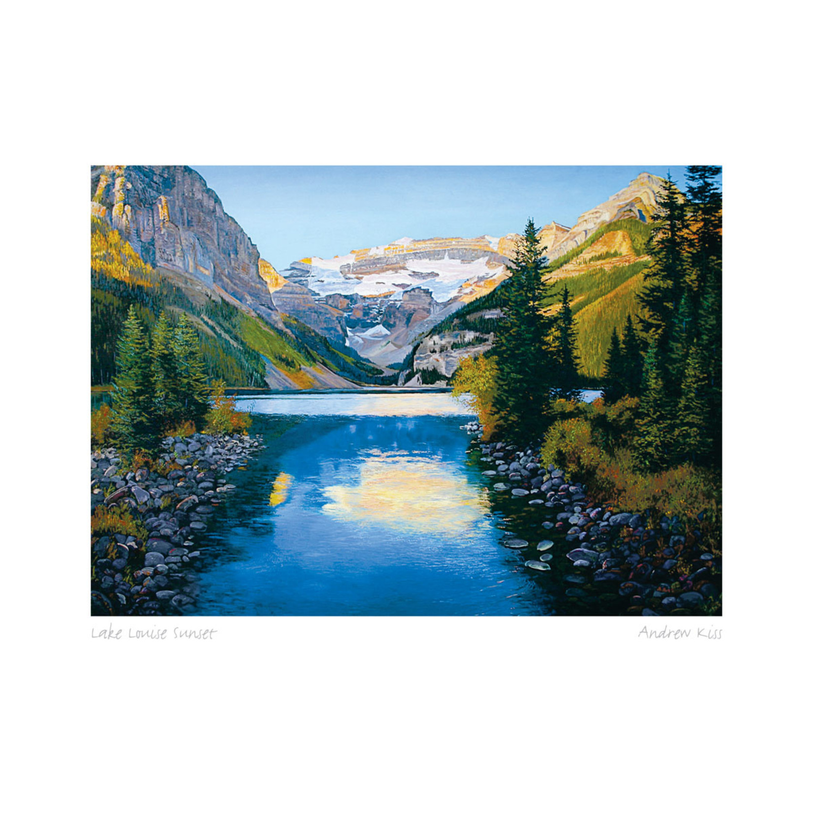 Card - Lake Louise Sunrise