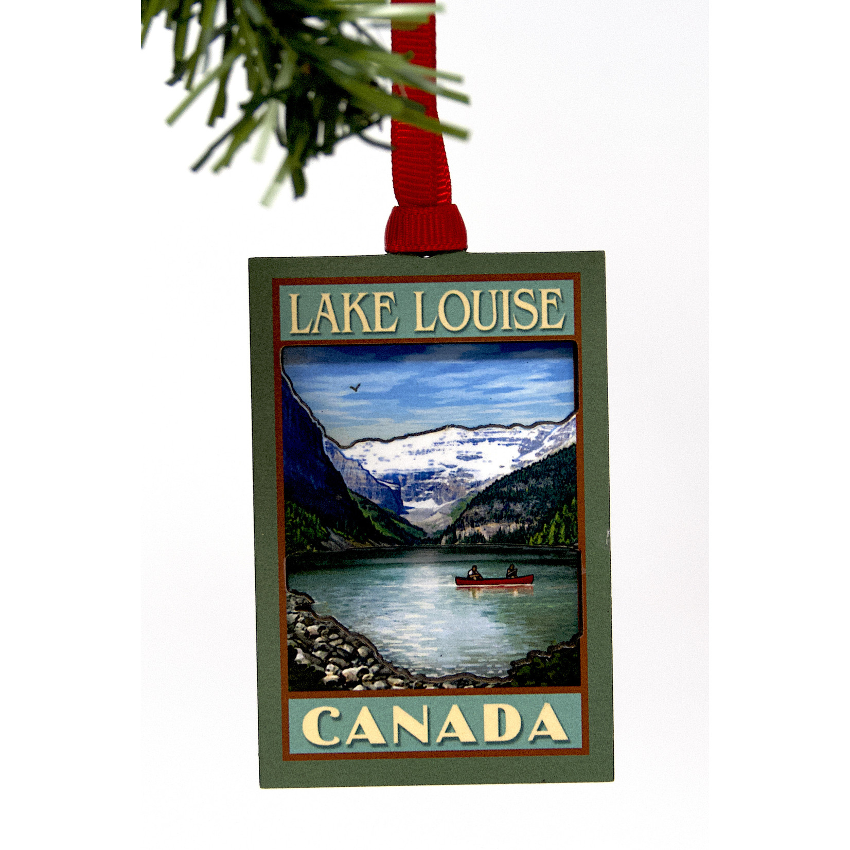 Ornament - Cutout - Lake Louise