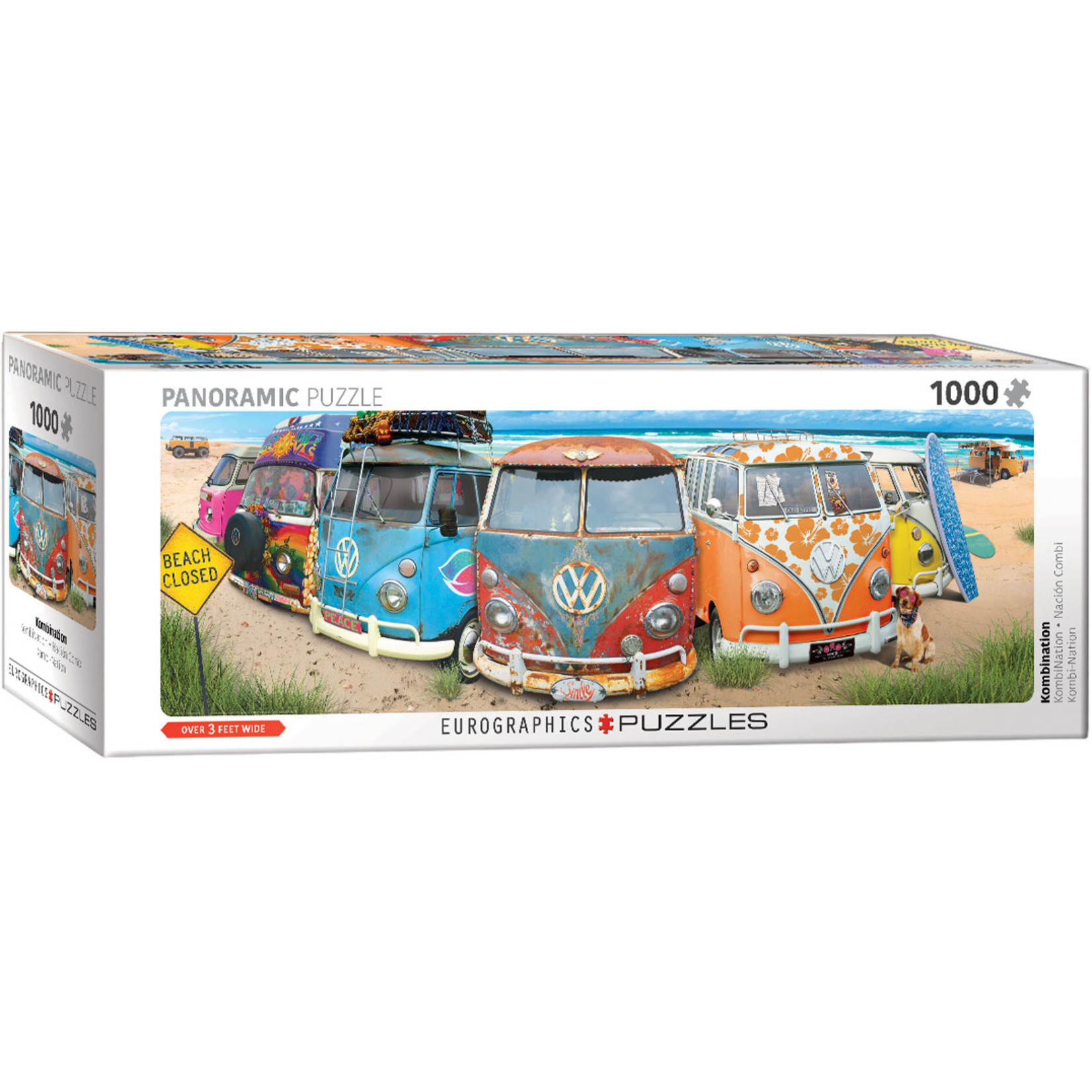 Panoramic Puzzle - VW Bus - Kombination